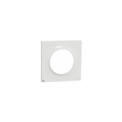 Schneider Electric - plaque de finition - odace styl - 1 poste - blanc antibactérien s500702