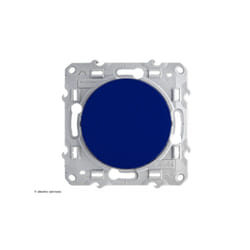 Poussoir Schneider Odace Finition: Cobalt