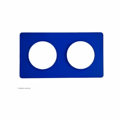 Caractéristiques de la plaque Odace Touch Plaque de finition de la gamme Schneider Odace Touch - 2 postes. Hauteur de la plaq ...
