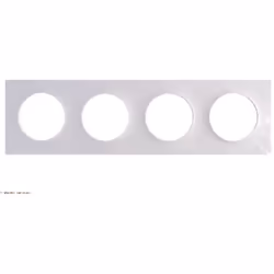 Caractéristiques de la plaque Odace Styl Plaque de finition de la gamme Schneider Odace Styl - 4 postes. Hauteur de la plaque ...