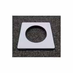 Plaque de finition 1 poste 2 modules Kvadrat perle avec liseré anthracite Odace Touch SCHNEIDER 6,8172 1 3606481088512 Tarif  ...
