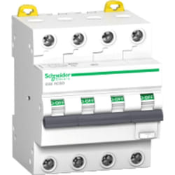 Schneider Electric - Act9 iC60 rcbo - disjoncteur differentiel - 4P - 10A - 300mA - c - 6kA - type ac - A9D55410