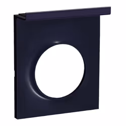 Odace Styl Pratic - plaque support téléphone mobile - 1 poste - anthracite