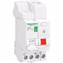 Resi9 XE DA - disjoncteur de détection d'arc électrique - 1P + N - 10A ( 30°C ) - Courbe C - Icn Pouvoir de coupure : 3000 A  ...