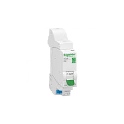 Schneider Electric - Disjoncteur 6A 1P+N courbe c système embrochable sans-vis modulaire 230V Resi9 xe
