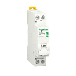 Disjoncteur miniature - SCHNEIDER ELECTRIC - RESI9 - 1P+N - 32A - Courbe C - Blanc RAL 9003