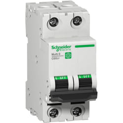 Schneider Electric - Multi9 C60 - disjoncteur - 2P - courbe d - 16A - 10kA - 480Y/277V - UL1077 - M9F23216