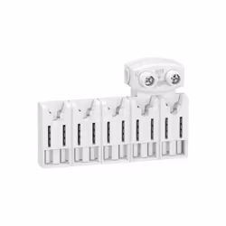 Répartiteur avec connecteur pour embrochable 5 modules XE Resi9 1P+N 63A - Schneider R9EXHC05 5 modules de 18 mm Marque Schne ...