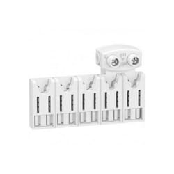 Schneider Electric - Répartiteur avec connecteur embrochable 5 modules xe Resi9 Schneider R9EXHC05