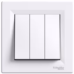 Caractéristiques Principales Range: Asfora Fonction produit: Interrupteur Présentation du produit: Produit complet Couleur: B ...