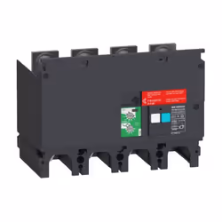 Bloc différentiel Schneider VigiPacT 200/440Vac avec les caractéristiques suivantes : 4 pôles Courant nominal en 400V/630V Ty ...