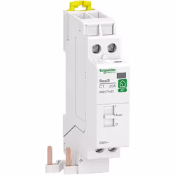 Caractéristiques du contacteur peignable 20A Schneider Electric : Modèle : contacteur peignable Resi9 XP CT Couleur(s): blanc ...