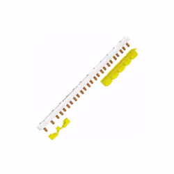 Caractéristiques du peigne de raccordement (13 modules) Gamme XP - Schneider : Modèle : peigne de raccordement Couleur(s) : b ...