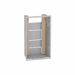 Resi9 - bac d'encastrement tôle - H 480mm incorporé - L 280mm incorporé - P 160mm incorporé - blanc ( RAL 9003 ) - IK09 confo ...