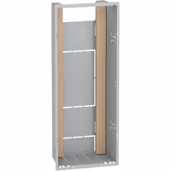 Resi9 - bac d'encastrement tôle - H 730mm incorporé - L 280mm incorporé - P 160mm incorporé - blanc ( RAL 9003 ) - IK09 confo ...