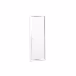 Resi9 - porte pour bac d'encastrement - opaque - blanc RAL 9003 - 4 rangées de 26 pas de 9 mm - L 340mm - H 930mm - P 7mm. Po ...