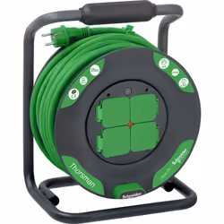 Description générale Ce enrouleur de chantier Schneider Electric est conçu pour offrir une solution pratique et sécurisée pou ...
