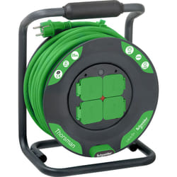 Schneider Electric - Enrouleur bricolage 25m H07RNF 4 prises 16A IP44 - Schneider