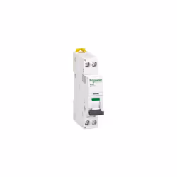 Schneider Electric - Acti9 IDT40 A9P71606 disjoncteur modulaire - 1P+N - 6A - courbe c - 4500A/4,5kA