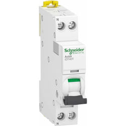 Acti9 iDT40T - disjoncteur modulaire - 1P+N - 6A - courbe b - 4500A/6kA