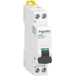Acti9 iDT40N - disjoncteur modulaire - 1P+N d 1A 6000A/10kA