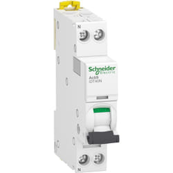 Schneider Electric - Acti9 iDT40N - disjoncteur modulaire - 1P+N d 25A 6000A/10kA