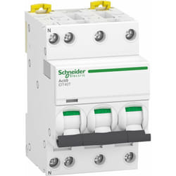Acti9 iDT40T - disjoncteur modulaire - 3P+N - 20A - courbe C - 4500A/6kA