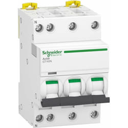 Schneider Electric - Acti9 iDT40N - disjoncteur modulaire - 3P+N c 32A 6000A/10kA