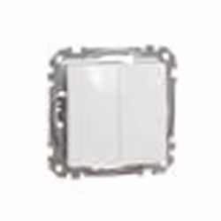 Interrupteur double allumage - SCHNEIDER ELECTRIC - Sedna Design SDD111105 - 2 circuits - 2300 W - IP20