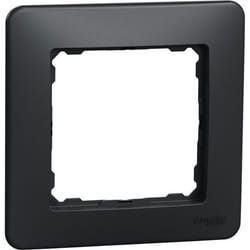 Cadre simple - Schneider Electric - SDD314801 - Noir anthracite - IP44 - Sedna Design