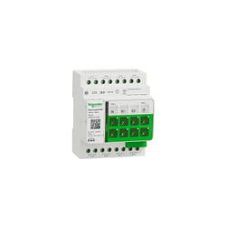 Schneider Electric - MTN6705-0008 spacelogic knx - commutation volet/store - 8 sorties 10AX/16AC1 - master