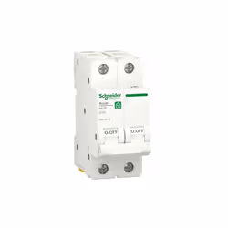 Disjoncteur RESI9 2P 10A courbe C 230V 6000A