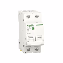 Disjoncteur résidentiel Schneider Resi9 1P+N 6000A 230V 1P+N 230V Pour montage sur rail DIN Pour courant >0.1A Courbe en C Po ...