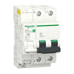 SCHNEIDER R9L20625 Limiteur de surtensions transitoires et permanentes Combi SPU 1P+N 25A Resi9