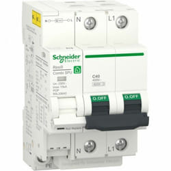 SCHNEIDER R9L20640 Limiteur de surtensions transitoires et permanentes Combi SPU 1P+N 40A Resi9