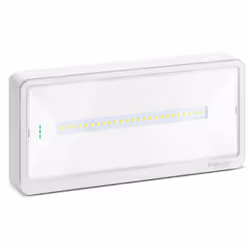 Lampe de secours Schneider série EXW LIGHT, jusqu'à 3 heures d'autonomie, montage mural, design ultra-compact, avec les carac ...