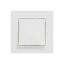 Schneider Electric - Poussoir complet Miluz blanc