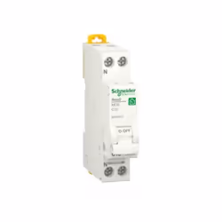 Schneider Electric Disjoncteur R9P35610-1P+N-10A courbe C Spécifications -Type de produit ou de composant Interrupteur modula ...