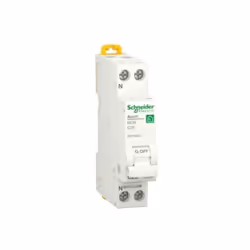 Schneider Electric Disjoncteur 1P+N 25A 230V- R9P35625Type de commande LevierIndication locale ON/OFFMode de montageSupport d ...