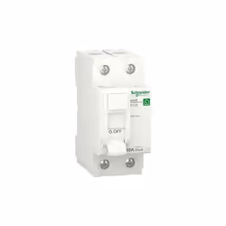 Schneider Electric disjoncteur à courant résiduel 2P 40A 30mA- R9R21240Ce produit protège contre les chocs électriques par co ...