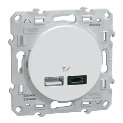 Description générale Le chargeur USB Odace de Schneider Electric est un appareil pratique et performant, conçu pour recharger ...