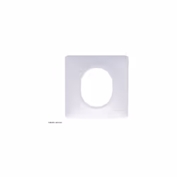 Description générale Plaque de finition Ovalis Schneider Electric - 1 poste - Blanc. Ce produit est conçu pour s'adapter auss ...