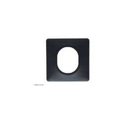 Schneider Electric - plaque de finition ovalis schneider 1 poste - anthracite S340702