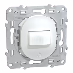 Ovalis - détecteur de présence et de mouvement - toutes charges - 3 fils (nécessite le neutre) - AC 230 V, 50 Hz. LED: 200 W  ...