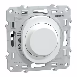 Description générale Le variateur de lumière universel Ovalis de Schneider Electric est un dispositif élégant et pratique, co ...