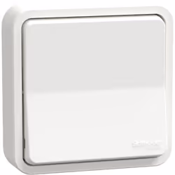 va et vient - encastré - complet - mureva - blanc - schneider electric mur39037