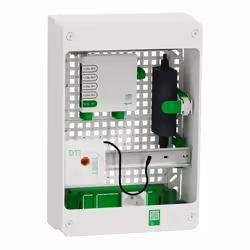 Description générale Le coffret de communication R9H13402VDIXS est conçu pour établir l'infrastructure réseau d'un logement,  ...