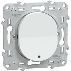 Schneider Electric - Interrupteur va-et-vient lumineux 10A blanc - Ovalis - Schneider