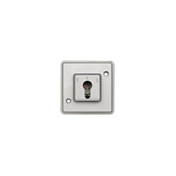 Schneider Electric - Interrupteur poussoir anti-vandalisme IP44, 2 poles 10A, à clé, volet roulant MTN318460