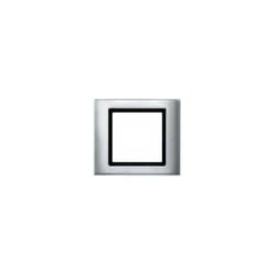 Schneider Electric - Plaque de finition standard Aquadesign - 1 poste - aluminium MTN400160